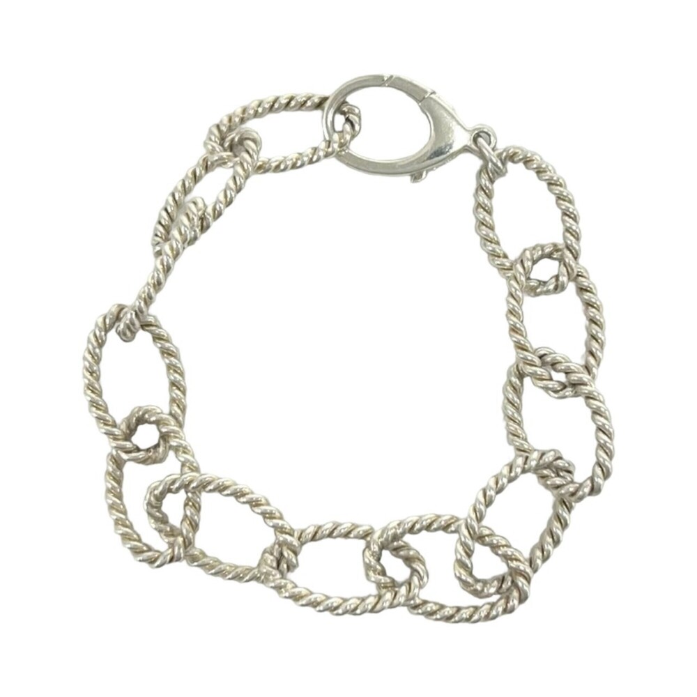 TIFFANY & CO. Vintage Silver Charm Bracelet